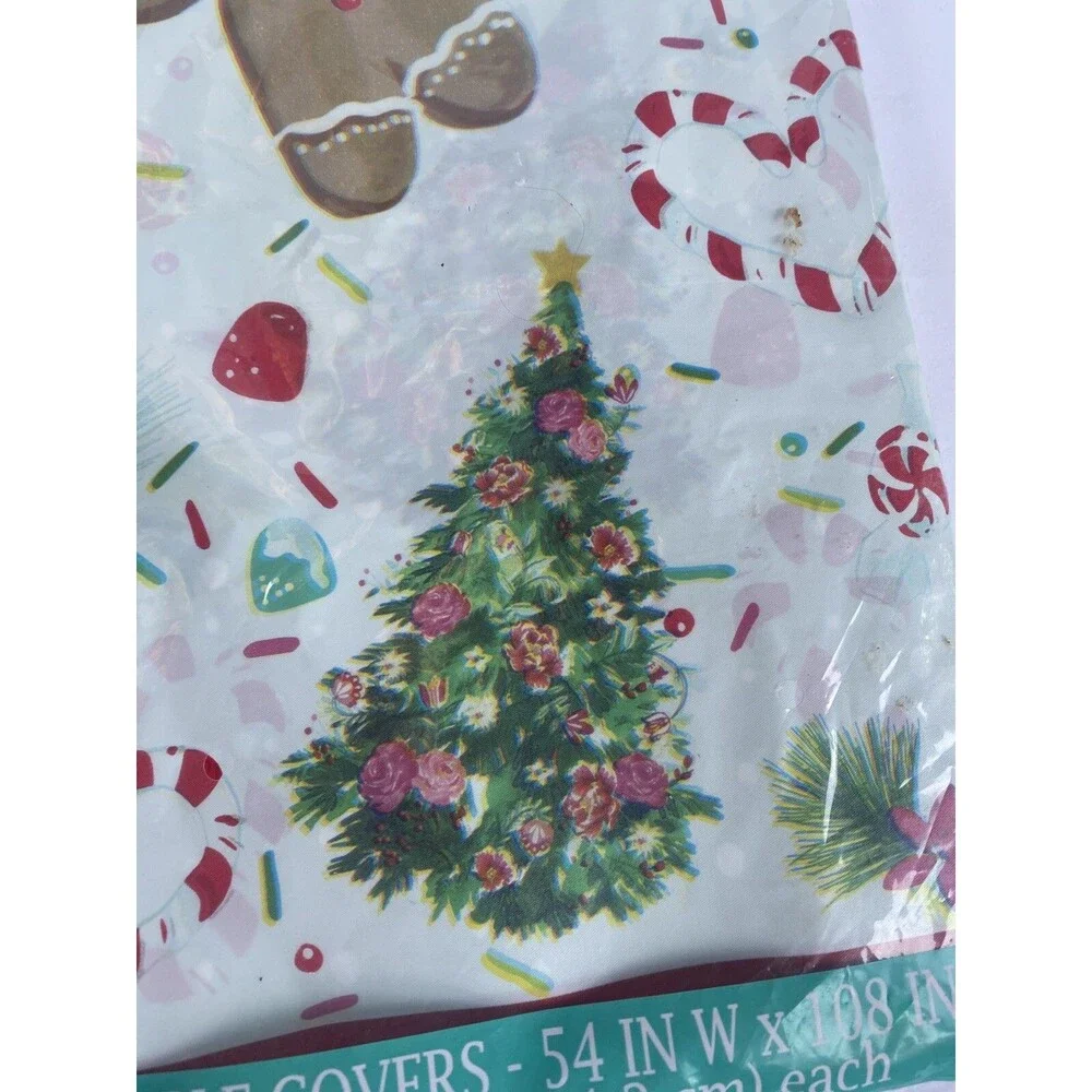 The Pioneer Woman Table Cover Pack Of 2 (54in X 102 Inches Long Plastic New